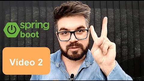 Video 2 - da Série de Angular 8 Spring Boot REST API