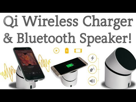 iPhone X - Best Qi Wireless Charging Stand & Bluetooth Speaker For iPhone X, Etc! [Review]