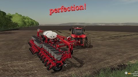 Case IH 2150 Early Riser planter and Magnum 310 tractor planting on Medicine Creek V1.1 FS19