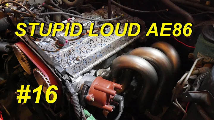 AE86 Drift Build - HIGH RISE HEADERS / FULL EXHAUST (EP.16)