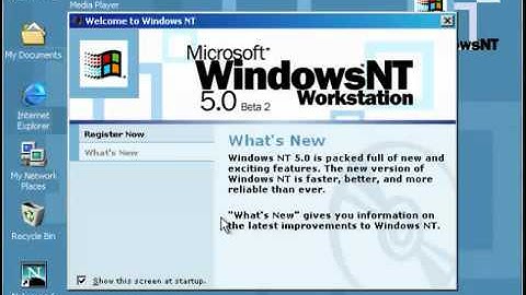 Windows NT 5.0 Beta 2 Build 1902 Parody