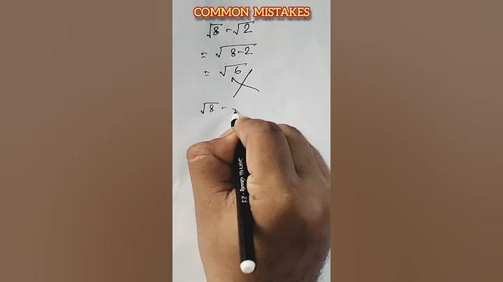 Don't make any mistakes!  Algebra | #maths #mathsmistake #ytshorts #shorts #viralshorts