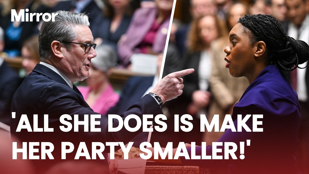 Starmer and Badenoch trade BLOWS in heated PMQs as PM comes out fighting