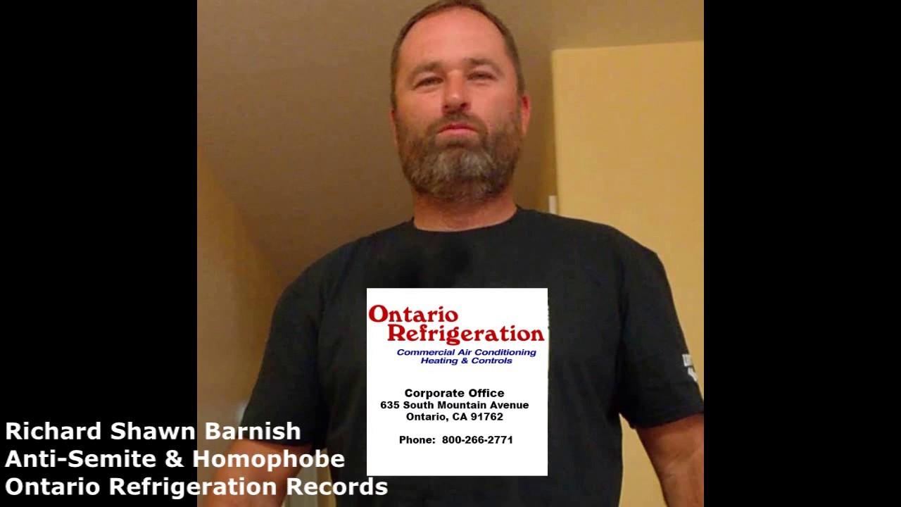 ontario-refrigeration-anti-semite-homophobic-az-employee-youtube