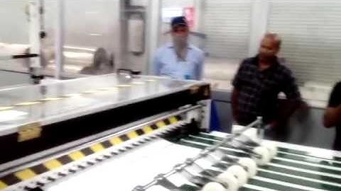 DAYA Reel Sheeter for A4 size servo driven