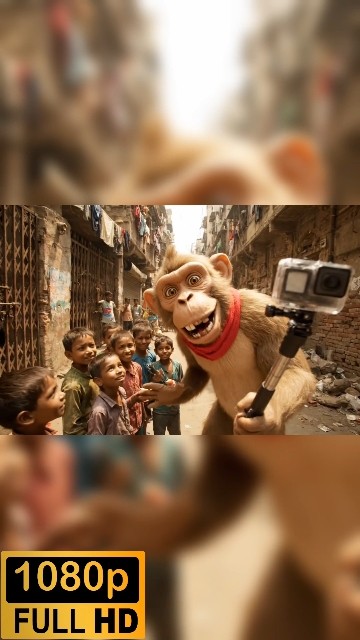 “Helping Kids in Mumbai's Slums – Monkey Vlogger's Emotional Day