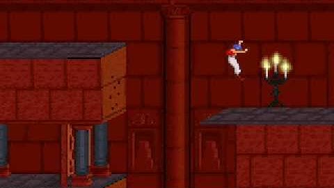 PRINCE OF PERSIA 2 Level (14/16) Classic [ MS-DOS Version ] 14th level - the towers