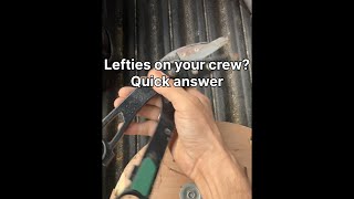 What Do You Do When You Have a Lefty on Your Crew