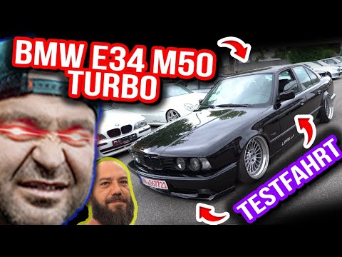 LEVELLA | BMW E34 M50 Turbo | Die erste Fahrt! + Zeiten Messen 100-200 KM/H