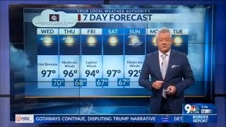 Hot temps rest of week with wind