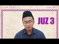 Juz 3  tanpa nada  murottal nuhid muhammad