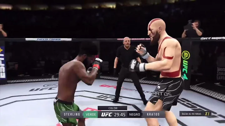 Aljamain Sterling vs. Kratos - EA Sports UFC 4 - Epic Fight