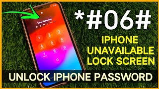 Unlock iPhone Password 2024 ( iPhone Unavailable Lock Screen )