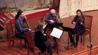 Video thumbnail of "Haydn: Quartet in D Major, Presto Scherzando; Opus 20 No. 4, the New Esterházy Quartet"