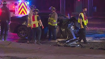 Police: 2-year-old infant dies in wrong-way crash Friday night, along with woman in her 30s