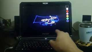 Leap Motion - Hand Drawing Test