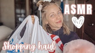 ASMR SHOPPING HAUL 🖤 (WHISPER RAMBLE)