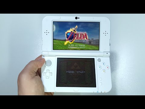 Video: Nintendo Izhaja Ocarina Podjetja 3DS