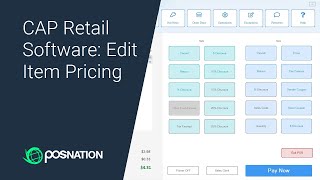 CAP Retail Software: Edit Item Pricing screenshot 1