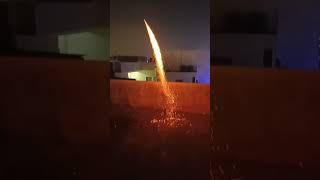 red rocket diwali testing patake testing mercury rocket