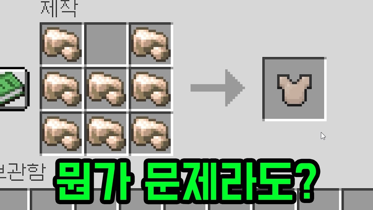 이게 되는 건 당연한 거 아닌가????(마인크래프트)
