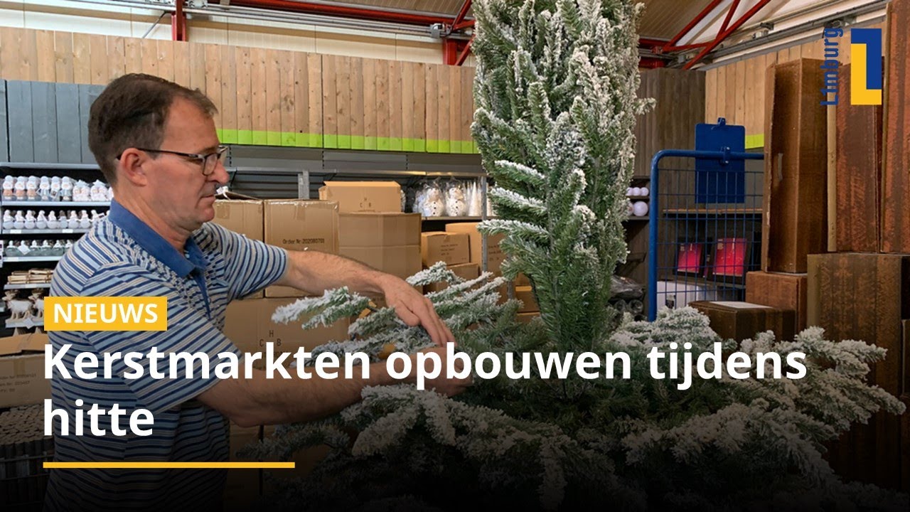 De mussen vallen van het dak, maar kerstshows worden al opgebouwd - YouTube