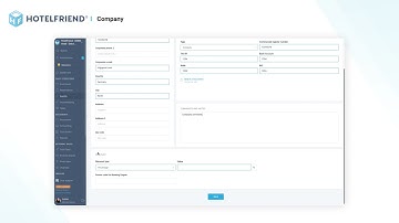 How to add a Company in the HotelFriend System