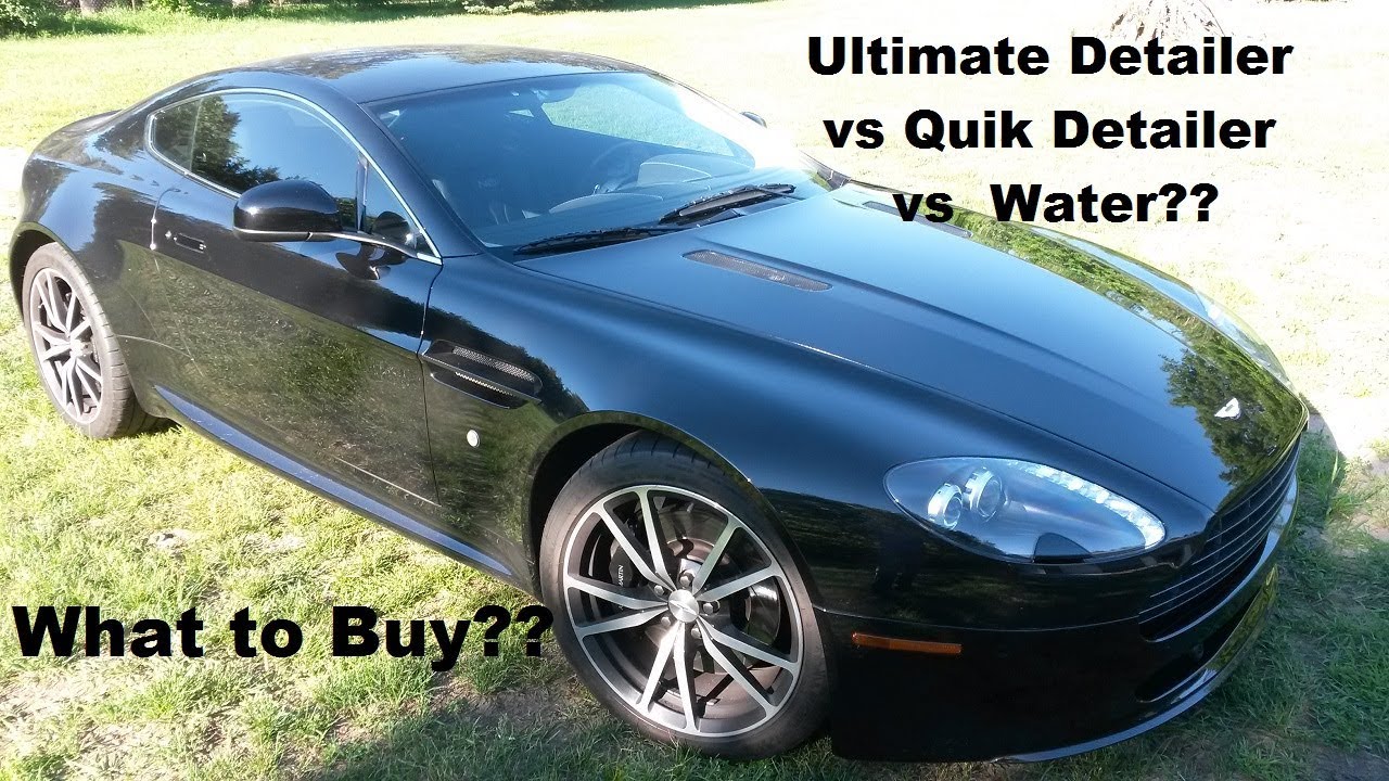 Difference Between Meguiars Ultimate Quik Detailer & Quik Detailer