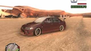 GTA San Andreas Mitsubishi Lancer Drifting screenshot 4