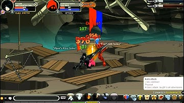 AQW Evolved Dark Caster pvp!