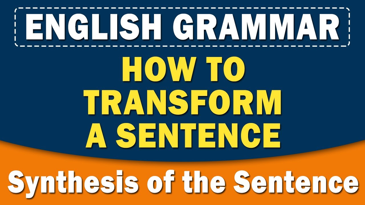synthesis of sentences