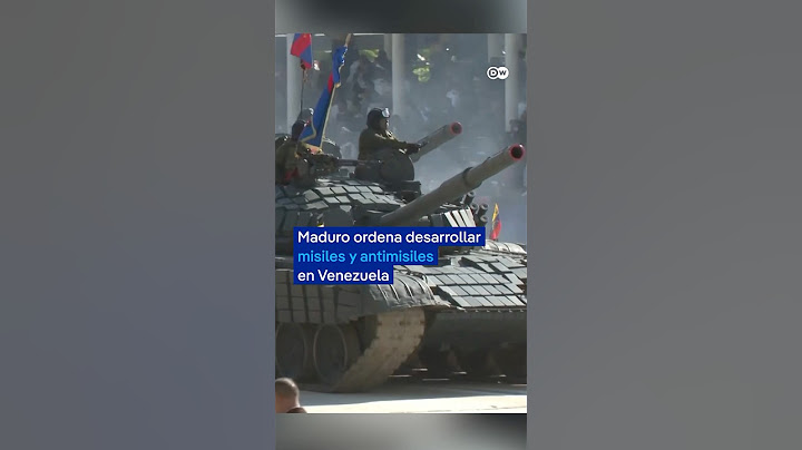 Maduro ordena desarrollar misiles y antimisiles en Venezuela con la "ayuda de amigos del mundo"