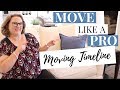 HOW TO HAVE A LOW STRESS MOVE | MOVING TIMELINE | MOVE LIKE A PRO SERIES:  PART 3