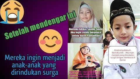 Golongan yang dirindukan surga