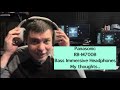 Panasonic rbm700b bluetooth immersive headphones  my thoughts  review