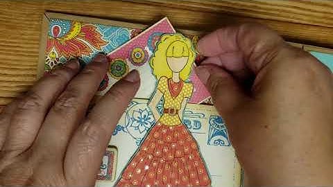 G45 Bohemian Bazaar Album featuring JN dolls  making progress