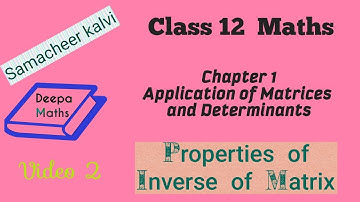 Properties of inverse of Matrix with Proof