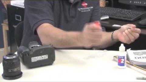 Sensor Cleaning with Sensor Swab and Eclipse