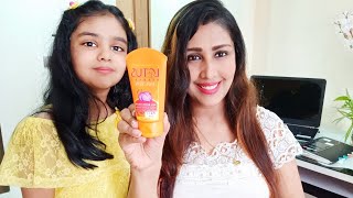Career Overview Lotus Herbals Safe Sun Block Cream SPF 30 Review | Mom & Daughter Beauty Secrets | The Menka Vlog