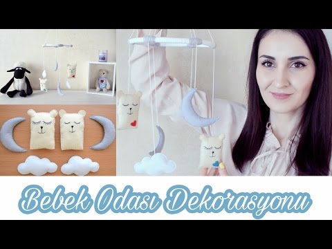 Bebek Odası Süsleri Kendin Yap | DIY Baby Room Decoration