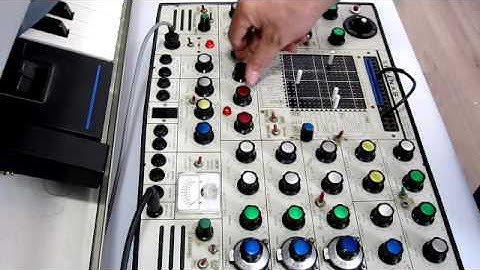 EMS Synthi AKS - filter and trapezoid action