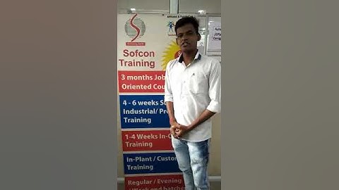 SOFCON TRAINING REVIEWS - Mukesh Singh Trained & Placed From Sofcon Pune