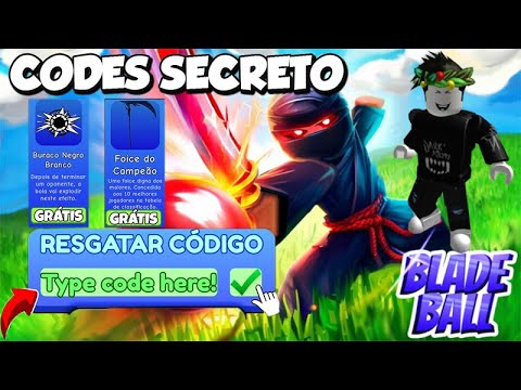 Mostrando Todos Os Códigos Atualizados Do Blade Ball!