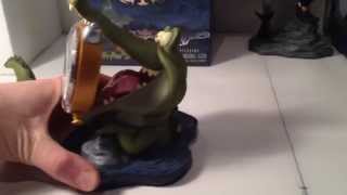 Disney Villains Captain Hook And Tick Tock Crocodile Clock Figure