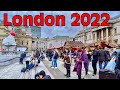 London Winter Walk 2022 | London Tourists Attraction Walking Tour - 4K HDR