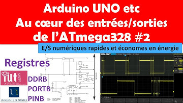 Arduino UNO etc : Au cœur des entrées/sorties de l’ATmega328 #2
