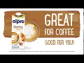 Alpro uk  almond latte with alpro barista