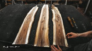 How can small wooden slabs be applied ASMR carpentry sounds by NO MORE WORDS 41,252 views 2 weeks ago 10 minutes, 50 seconds