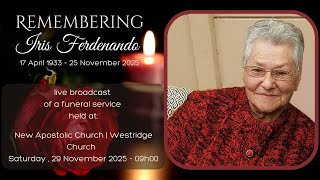 In Loving Memory | Iris Ferdenando | 1933 - 2025
