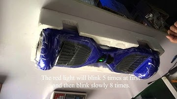 About calibrating  hoverboard